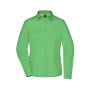 Ladies' Business Shirt Long-Sleeved - lime-green - 3XL
