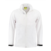 L&S Jacket Softshell for him white 3XL