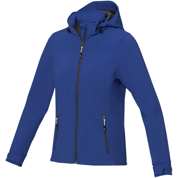 Langley women's softshell jacket - Blue - XS