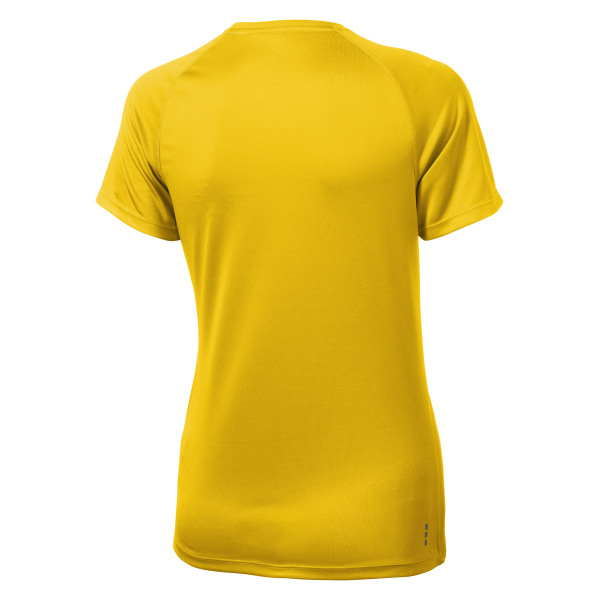 Niagara cool fit dames t-shirt met korte mouwen - Geel - M