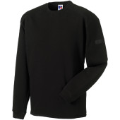 Heavy Duty Crew Neck Sweatshirt Black 3XL
