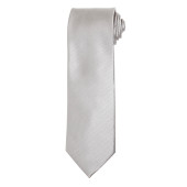 Colours Silk Tie Silver One Size