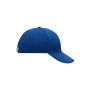 MB016 6 Panel Cap Laminated - royal - one size