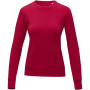 Zenon dames sweater met crewneck - Rood - XL