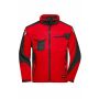 Workwear Softshell Jacket - STRONG - - red/black - XXL