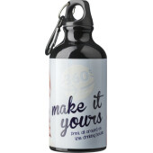 Aluminium fles Santiago rood