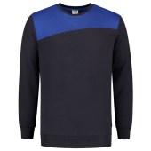 Sweater Bicolor Naden 302013 Navy-Royalblue 8XL
