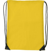 Polyester (210D) rugtas Steffi geel