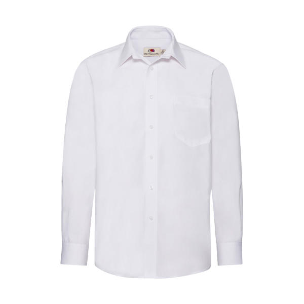 Poplin Shirt Long Sleeve - White
