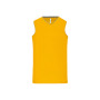 Damesbasketbalshirt Sporty Yellow XS