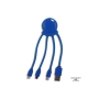 2087 | Xoopar Eco Octopus GRS Charging cable - Blue