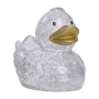 Squeaky duck classic - glitter/gold