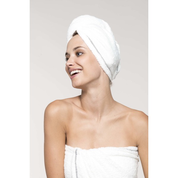 Ultra soft microfibre hair towel