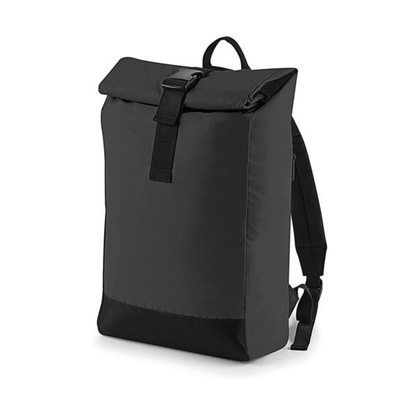 Reflective Roll-Top Backpack