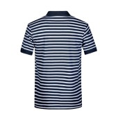 Men's  Polo Striped - navy/white - XXL