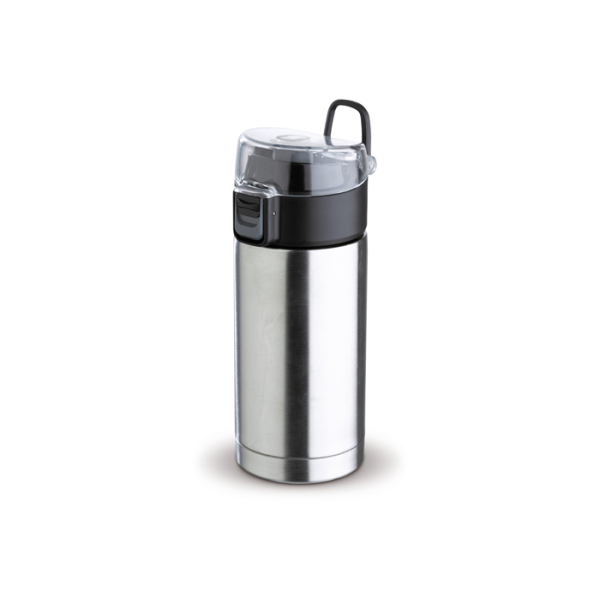 Thermobeker click-to-open 330ml - Zilver