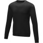 Zenon heren sweater met crewneck - Zwart - XS