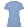 FOTL Lady-Fit Valueweight T, Sky Blue, XS