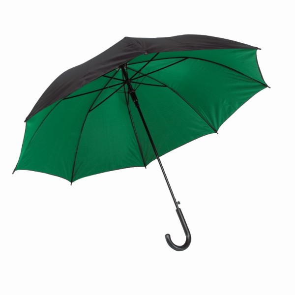 Automatisch te openen paraplu DOUBLY - groen, zwart