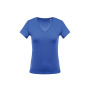 Ladies' short-sleeved V-neck T-shirt Light Royal Blue M