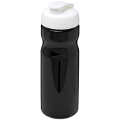 H2O Active® Base 650 ml sportfles met flipcapdeksel - Zwart/Wit