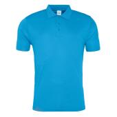 AWDis Cool Smooth Polo Shirt, Sapphire Blue, XS, Just Cool