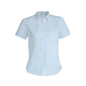 Dames oxford blouse korte mouwen Oxford Blue M