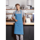 BLS 5 Bib Apron Basic with Buckle and Pocket - turquoise - Stck