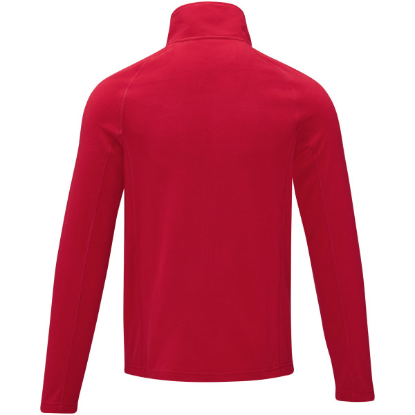 Zelus men's fleece jacket - Red - L