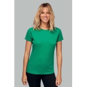 Ladies' short-sleeved sports T-shirt Kelly Green M