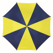 Automatisch te openen paraplu DISCO - blauw, geel