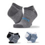 3-Pack Mixed Stripe Sneaker Socks - Color Mix 2