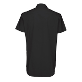 Black Tie SSL/men Poplin Shirt - Black