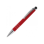 Balpen stylus metaal - Rood