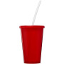 Stadium 350 ml double-walled cup - Red