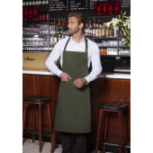 BLS 5 Bib Apron Basic with Buckle and Pocket - moss green - Stck