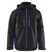Zwart/Korenblauw