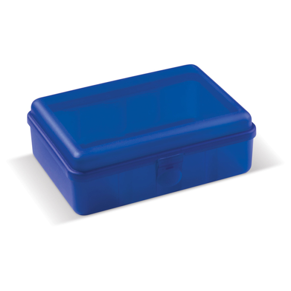 Lunchbox met 1 hoofdvak en buigdeksel 13,5 x 19 cm