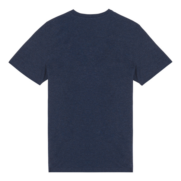 Heren T-shirt henley - 140 gr/m2 Navy Blue Heather S