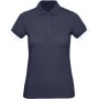 Ladies' organic polo shirt Navy Blue XS