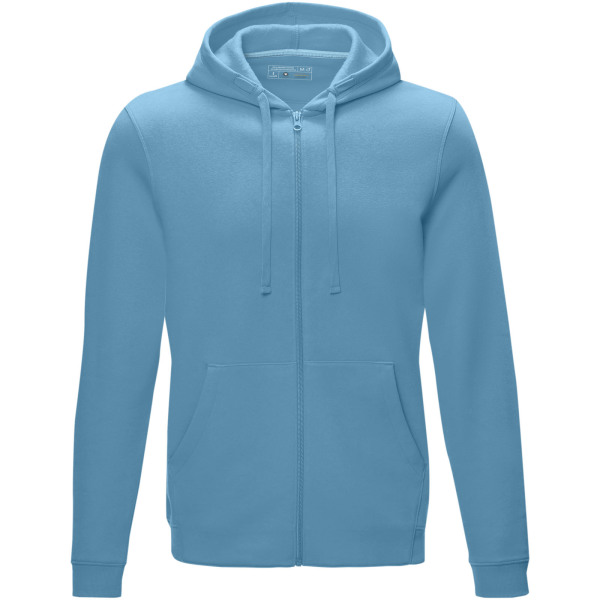 Ruby men’s GOTS organic GRS recycled full zip hoodie - NXT blue - 3XL