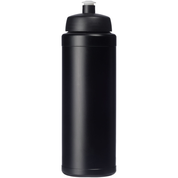 Baseline® Plus grip 750 ml sports lid sport bottle - Solid black