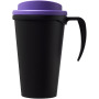 Americano® Grande 350 ml insulated mug - Solid black/Purple