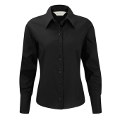 Ladies’ Ultimate Non-iron Shirt LS - Black - S (36)
