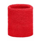 MB043 Terry Wristband - red - one size