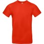 #E190 Men's T-shirt Fire Red 3XL