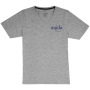 Kawartha biologisch dames t-shirt met korte mouwen - Grijs gemeleerd - 2XL