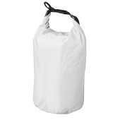 Camper 10 L vattentät outdoorbag - Vit