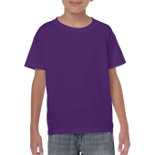 Gildan T-shirt Heavy Cotton SS for kids Purple XL