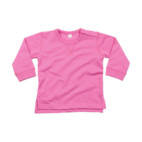 Baby Sweatshirt - Bubble Gum Pink - 18-24